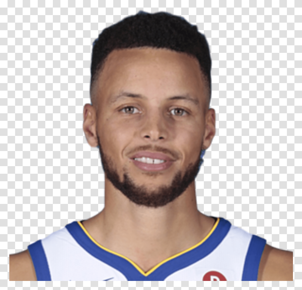 Stephen Curry, Face, Person, Beard Transparent Png