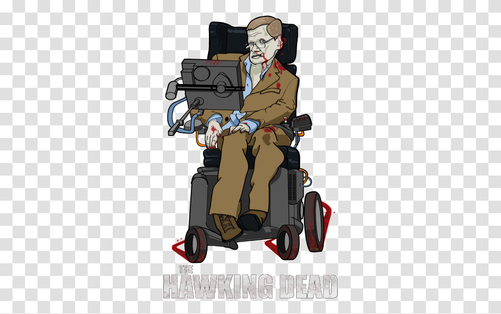 Stephen Hawking, Chair, Furniture, Person, Human Transparent Png
