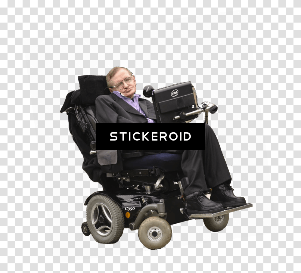 Stephen Hawking Clipart, Chair, Furniture, Person, Human Transparent Png