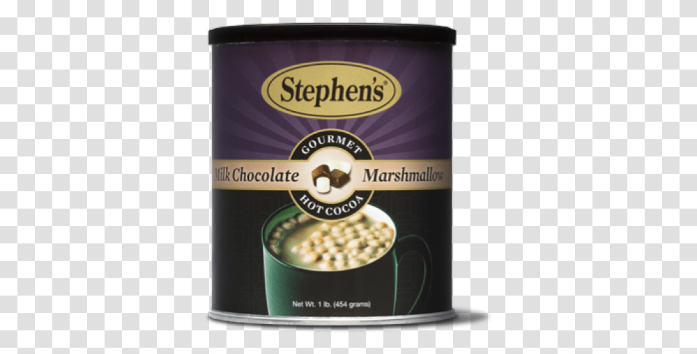 Stephen's Milk Chocolate Marshmallow Cocoa Hot Chocolate, Tin, Can, Food, Canned Goods Transparent Png