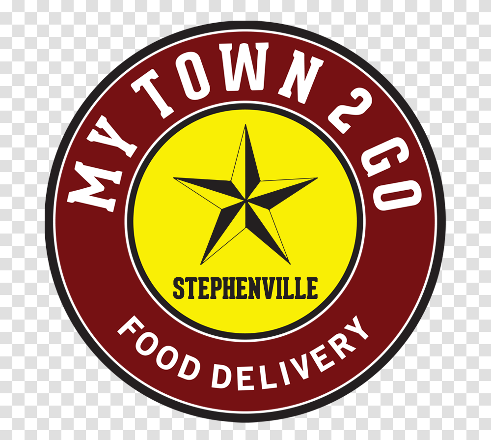 Stephenville Food Delivery And Marketing Online, Logo, Trademark, Star Symbol Transparent Png