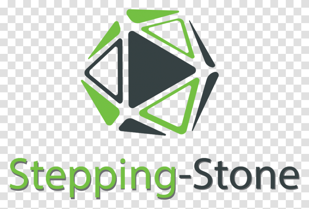 Stepping Stones Triangle, Logo, Trademark, Recycling Symbol Transparent Png