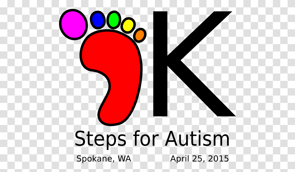 Steps For Autism Clip Art, Footprint, Logo Transparent Png