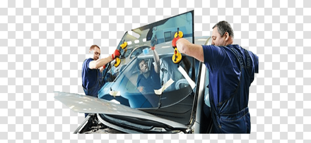 Steps To Replace Windshield Damaged By Arizona Riots Auto Glass, Person, Human, Transportation, Vehicle Transparent Png