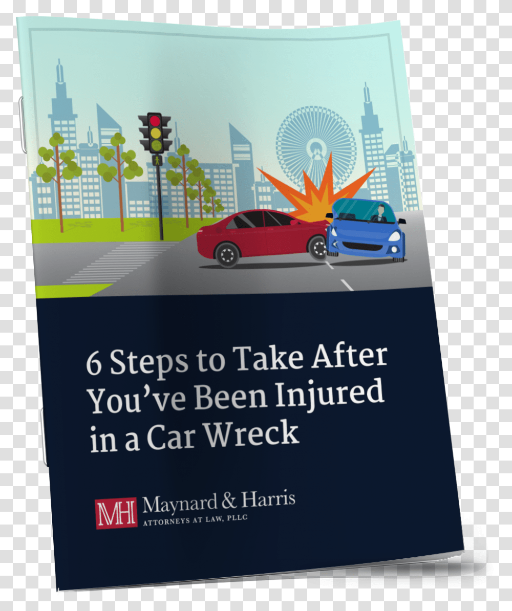 Steps To Take After You've Been Injured Executive Car, Advertisement, Poster, Flyer, Paper Transparent Png