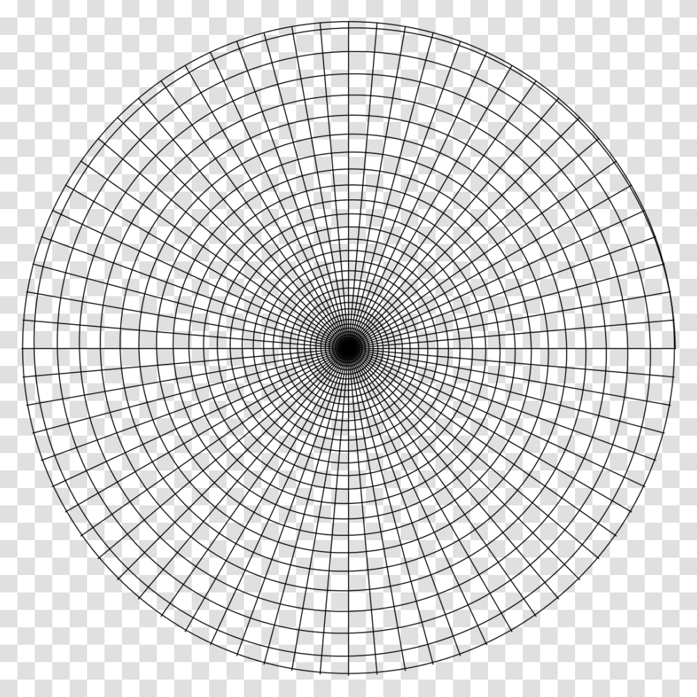 Stereographic Projection Wulff Net, Gray, World Of Warcraft Transparent Png
