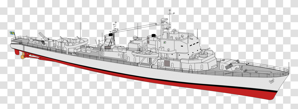 Stergtland Class Destroyer Guided Missile Destroyer, Watercraft, Vehicle, Transportation, Vessel Transparent Png