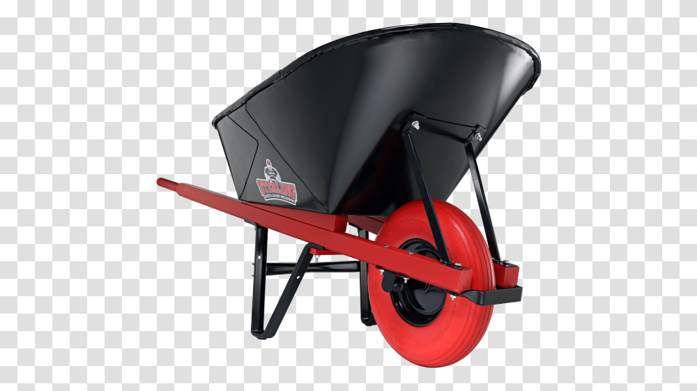 Sterling Heavy Duty Contractor Wheelbarrow Made In, Transportation, Vehicle, Lawn Mower, Tool Transparent Png