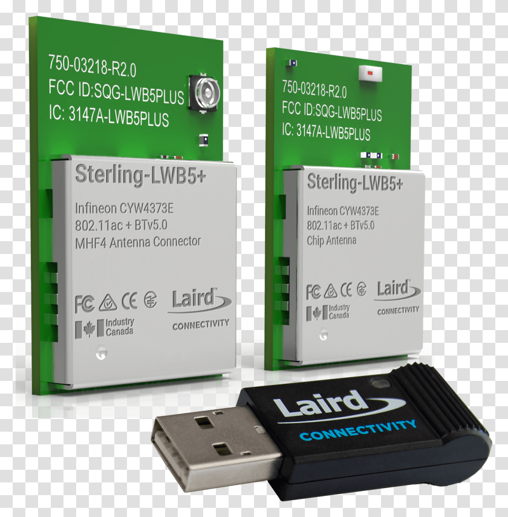 Sterling Lwb5 Wifi 5 Bluetooth 52 Module Usb Adapter Industrial Iot Modules, Electronics, Text, Hardware, Modem Transparent Png