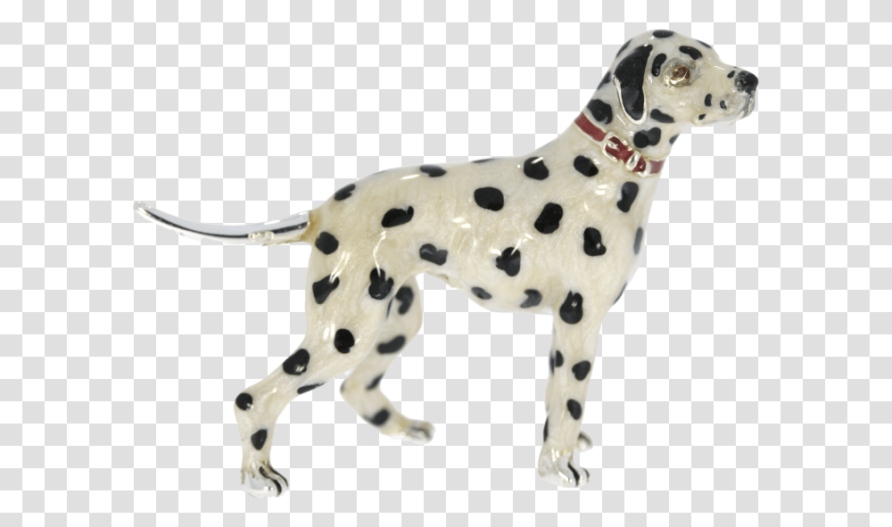 Sterling Silver Amp Enamel Small Dalmatian Dog By Saturno Dalmatian, Pet, Animal, Canine, Mammal Transparent Png