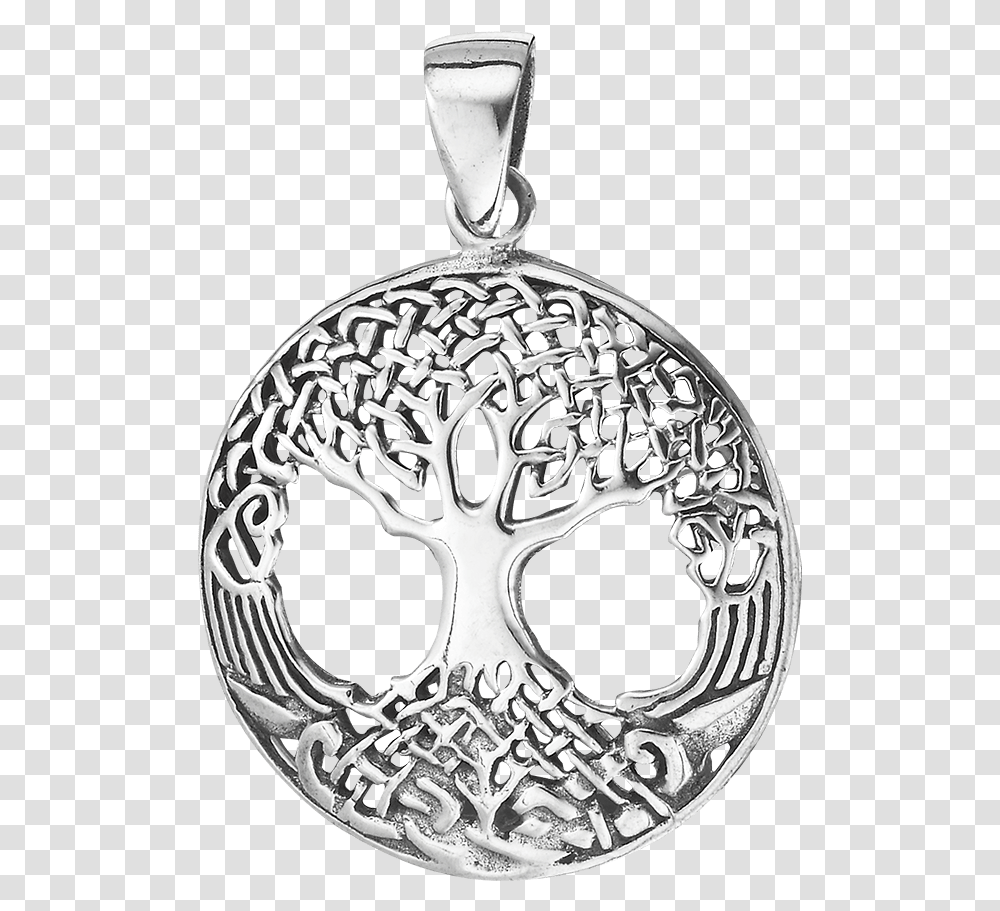 Sterling Silver Celtic Tree Of Life Pendant Pendant, Locket, Jewelry, Accessories, Accessory Transparent Png