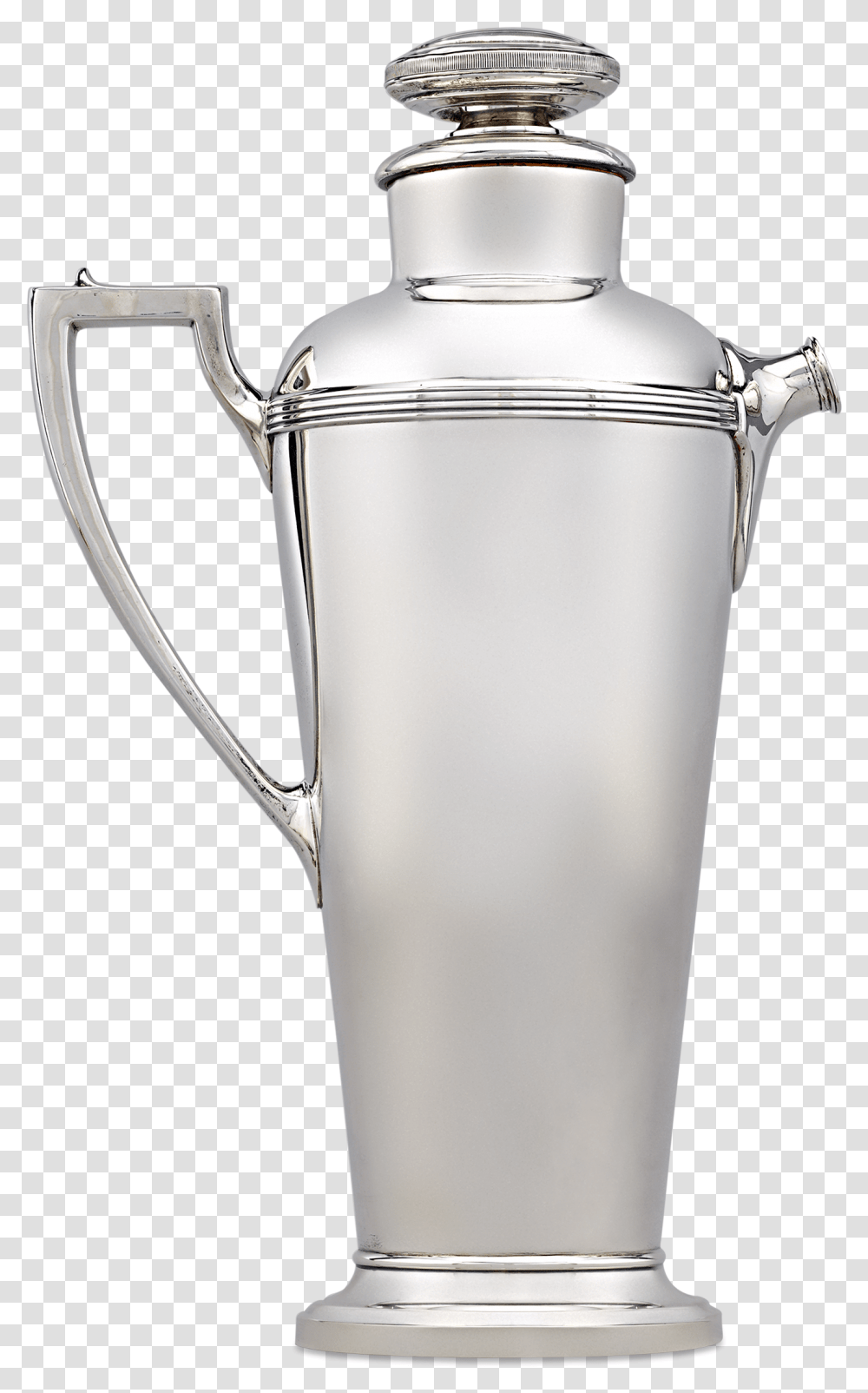 Sterling Silver Cocktail Shaker By Cartier Jug, Lamp, Bottle, Water Jug Transparent Png