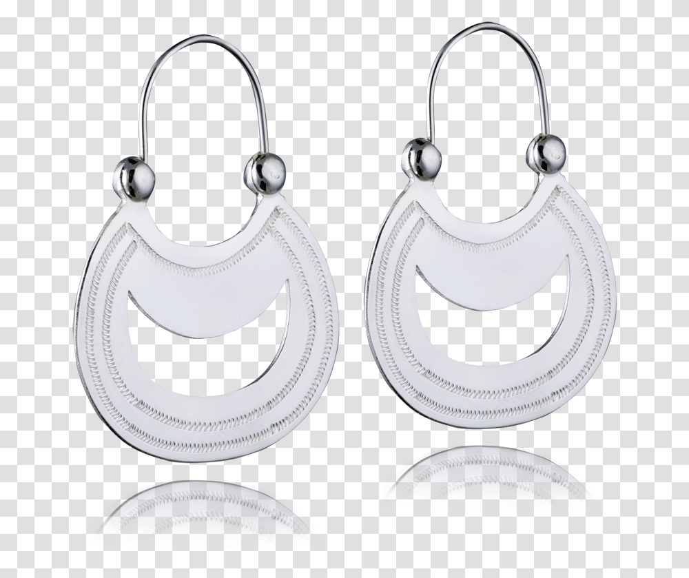 Sterling Silver Drop Earring Of The Moon, Accessories, Accessory, Jewelry Transparent Png