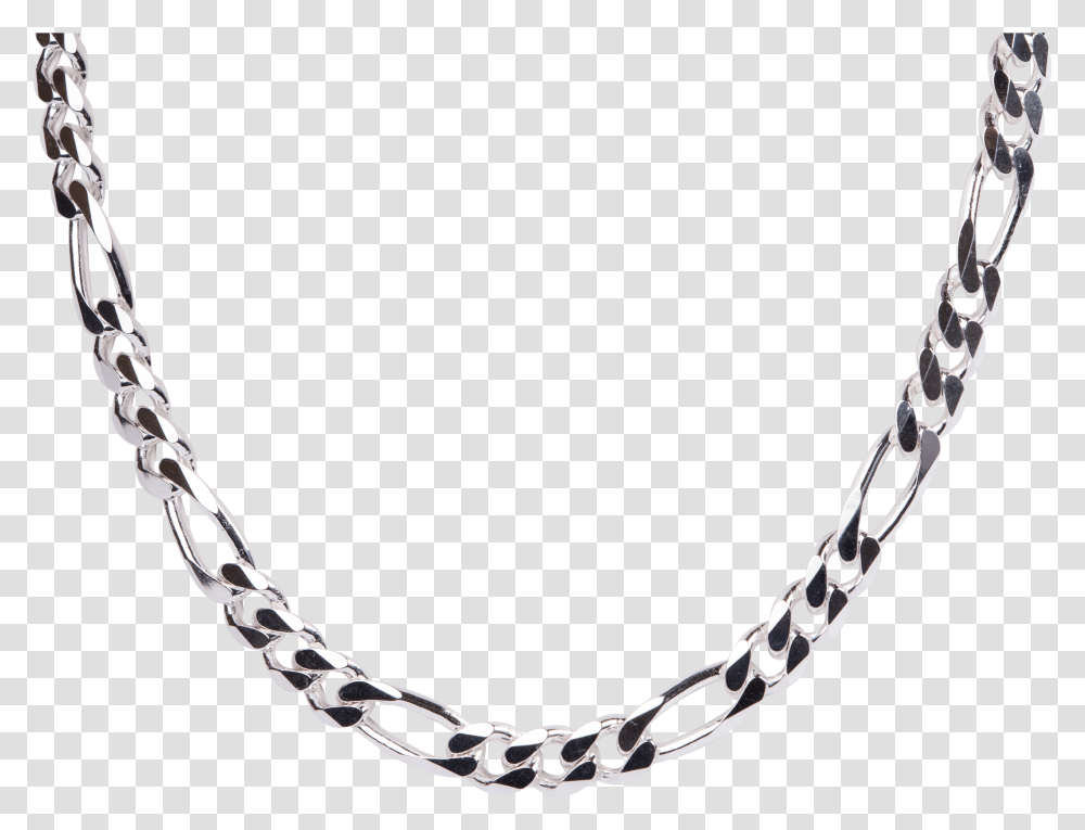 Sterling Silver Figaro Chain Mens Chain Background, Bracelet, Jewelry, Accessories, Accessory Transparent Png