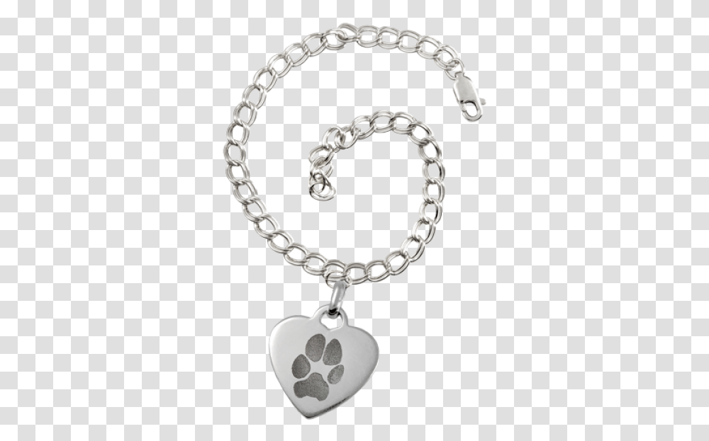 Sterling Silver Heart Charm Bracelet Alyx Chain Link Necklace, Accessories, Accessory, Jewelry, Pendant Transparent Png