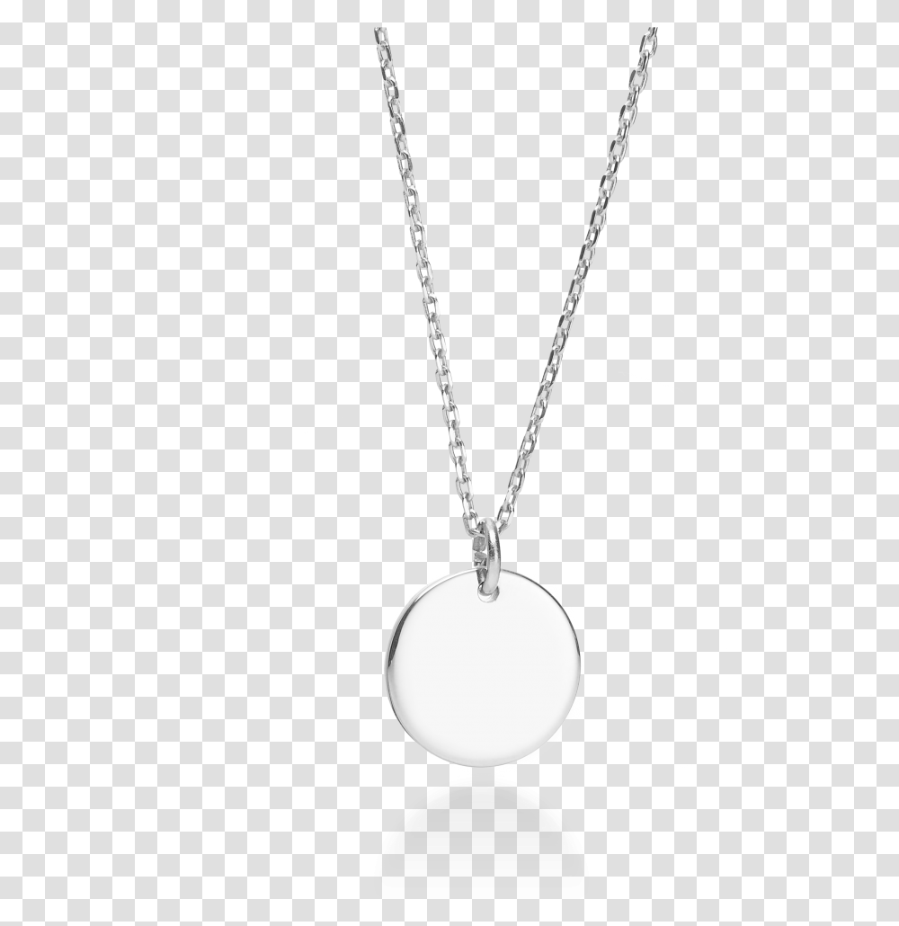 Sterling Silver Large Round Pendant, Necklace, Jewelry, Accessories, Accessory Transparent Png