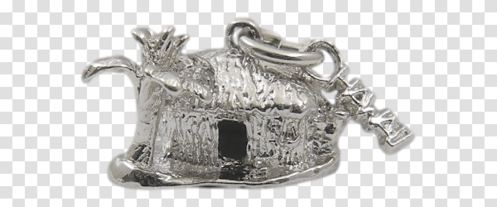 Sterling Silver Tropical Tiki Hut Palm Grass Hawaii Belt Buckle, Jewelry, Accessories, Accessory, Crystal Transparent Png