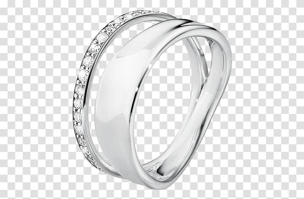 Sterling Silver With Brilliant Cut Diamonds Ring, Jewelry, Accessories, Accessory, Platinum Transparent Png