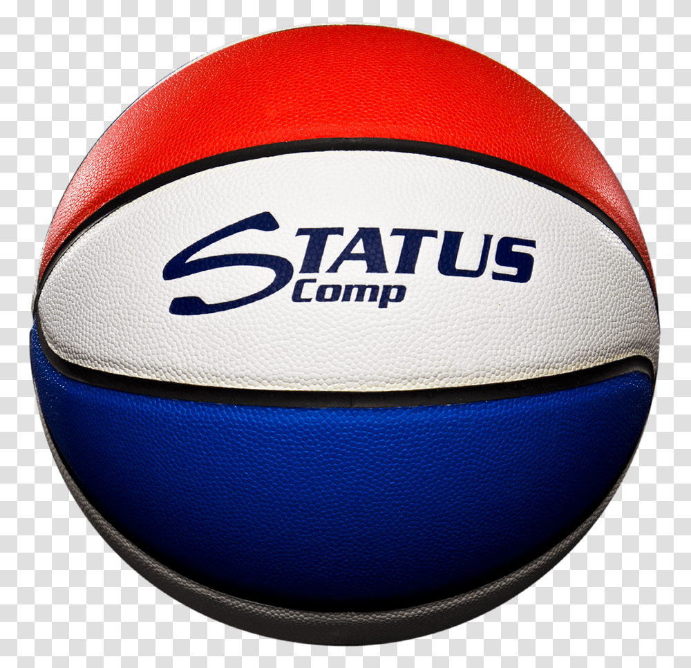 Sterling Status Comp Redwhiteblue Composite Leather Indoor Game Basketball Mini Rugby, Helmet, Clothing, Apparel, Sport Transparent Png