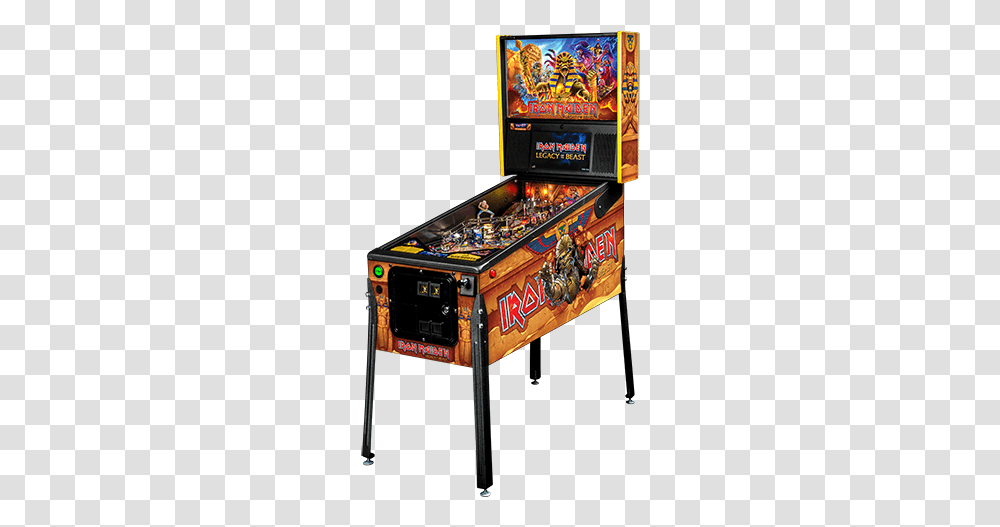 Stern Iron Maiden Premium Pinball Game Machine For Iron Maiden Pinball Stern, Arcade Game Machine Transparent Png