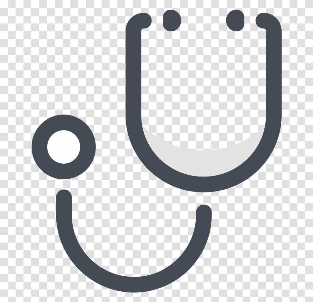 Stethoscope Color Icon, Horseshoe, Armor, Stencil, Logo Transparent Png