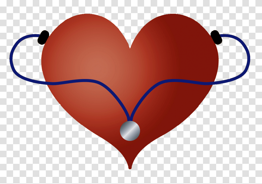 Stethoscope Heart Clipart Kid Lub Dub Heart Beat Heart With Stethoscope, Balloon Transparent Png