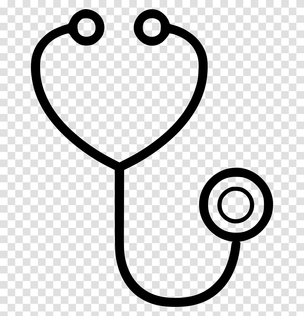 Stethoscope, Hook, Stencil Transparent Png