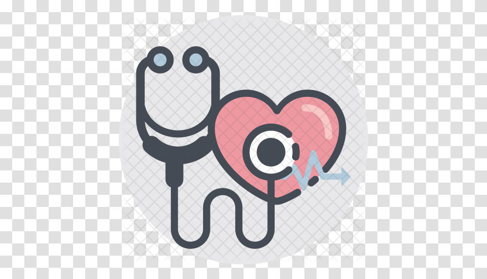 Stethoscope Icon Doctor Tool Cartoon, Heart, Security Transparent Png