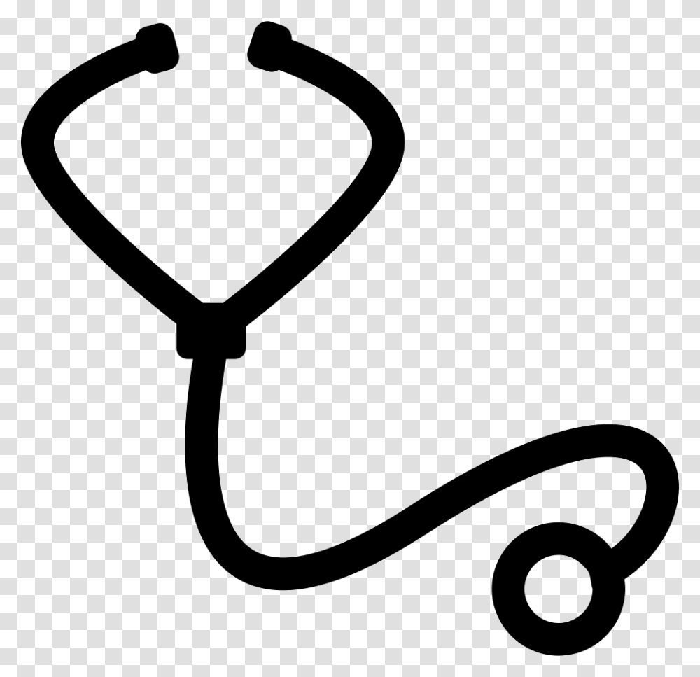 Stethoscope Icon Free Download, Hook, Lawn Mower, Tool, Stencil Transparent Png