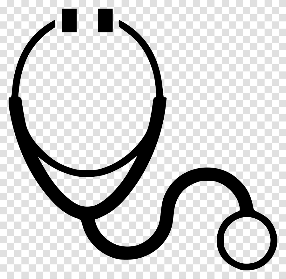 Stethoscope Icon Free Download, Label, Stencil Transparent Png