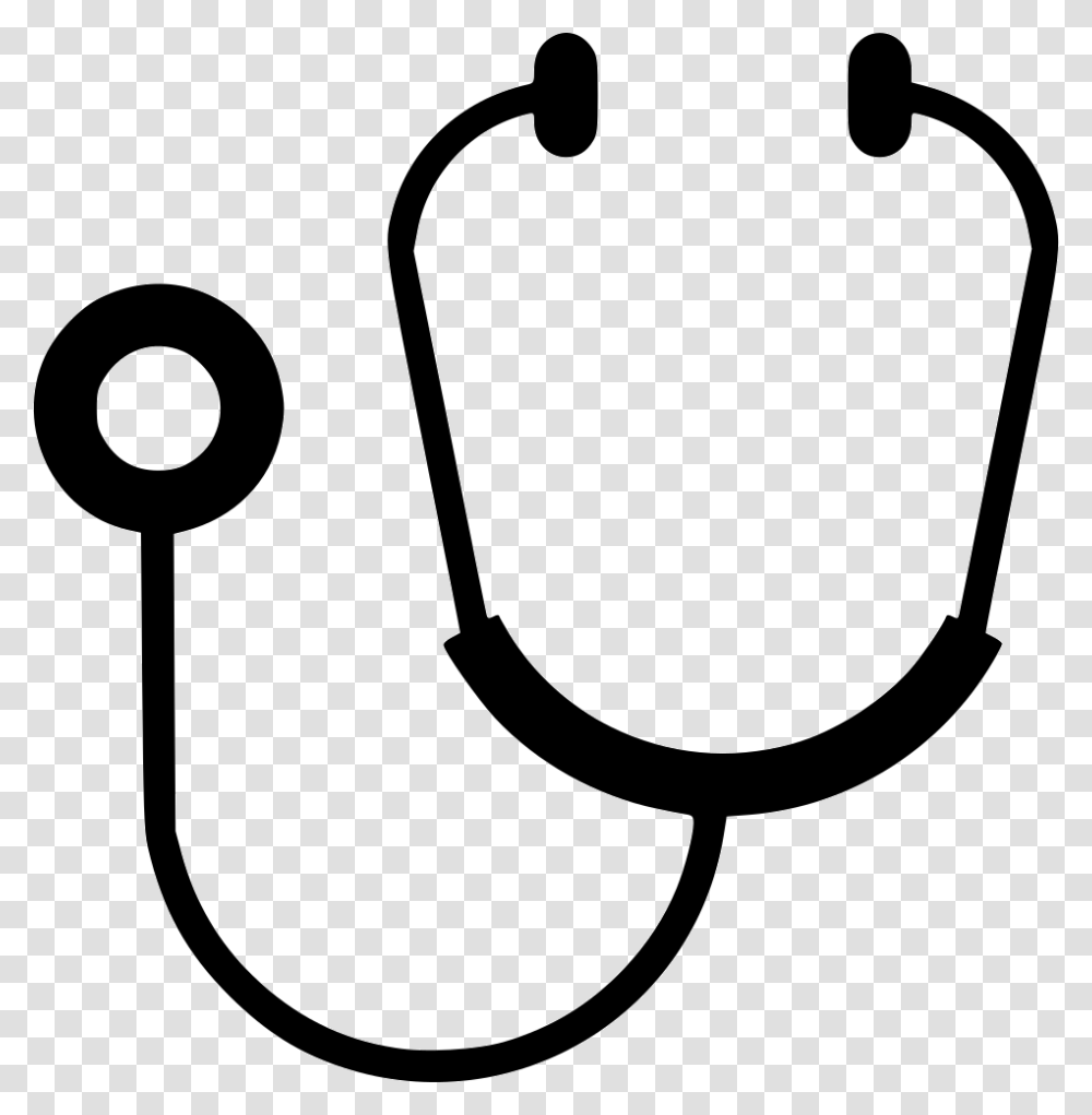 Stethoscope Icon Free Download, Stencil, Lamp, Horseshoe Transparent Png