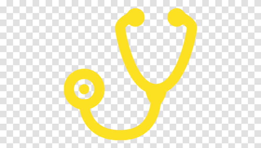 Stethoscope Icons Images Dot, Symbol, Text, Emblem, Gold Transparent Png