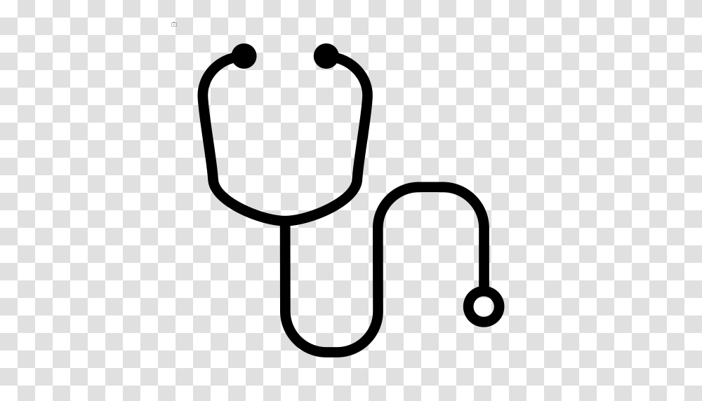 Stethoscope Medical Care Healthy Icon With And Vector Format, Gray, World Of Warcraft Transparent Png