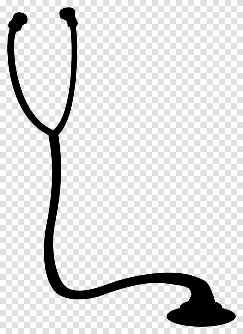 Stethoscope Vector Background Black And White Stethoscope, Gray, World Of Warcraft Transparent Png