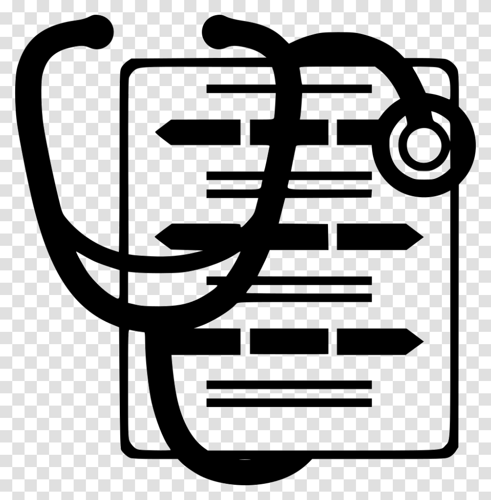 Stethoscope Vector Medical Test Stethoscope Icon, Lawn Mower, Stencil, Label Transparent Png