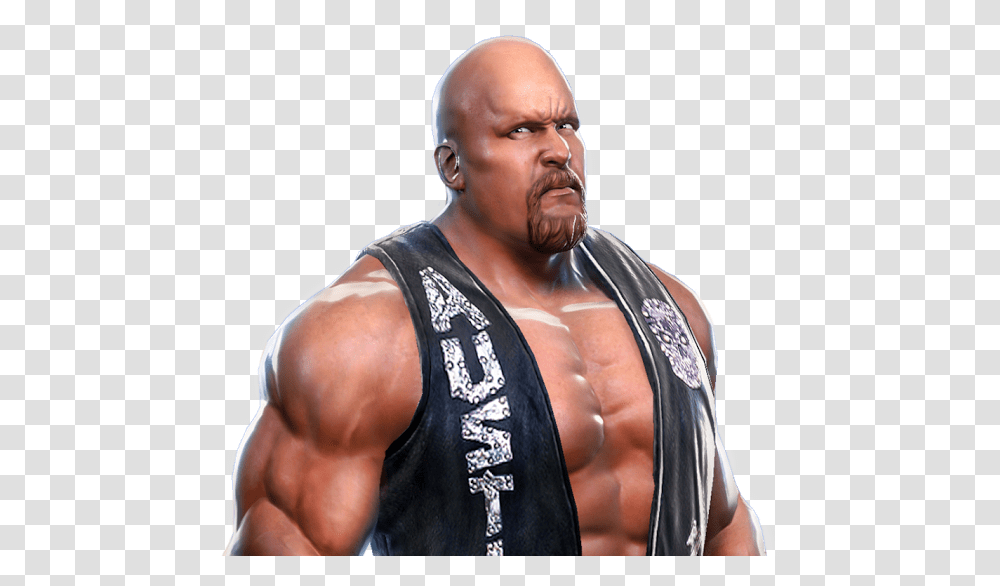 Steve Austin Wwe All Players, Person, Human, Skin, Arm Transparent Png