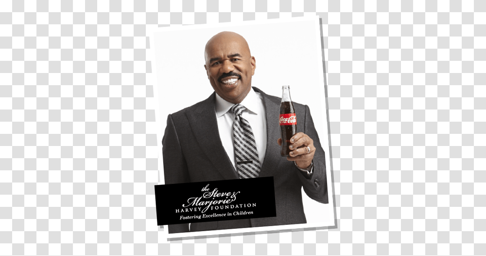 Steve Harvey Coca Cola Pay It Forward Coca Cola Program Launch, Tie, Accessories, Accessory, Suit Transparent Png