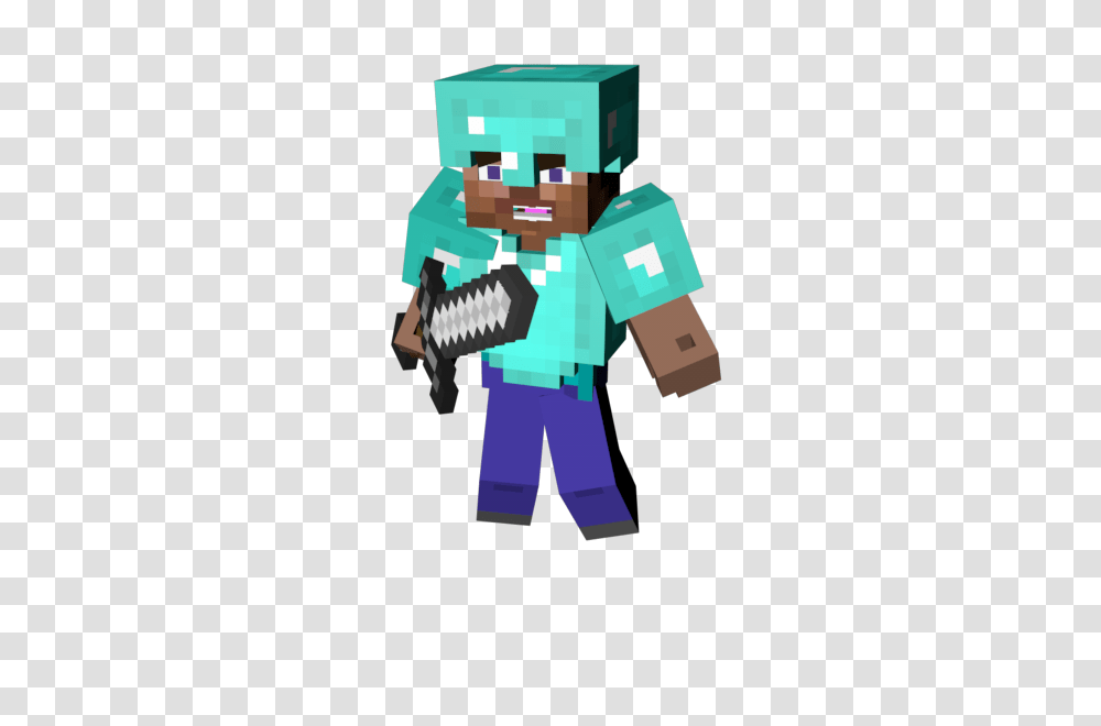 Steve Image, Toy, Minecraft, Green Transparent Png