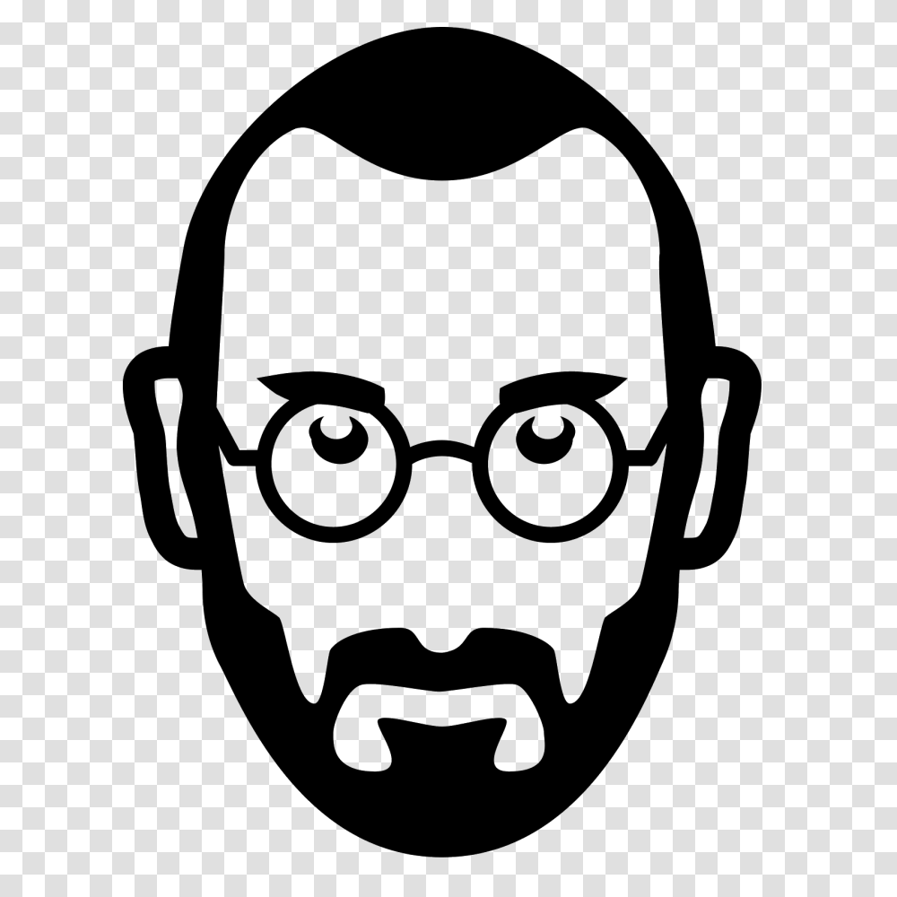 Steve Jobs Icon, Gray, World Of Warcraft Transparent Png