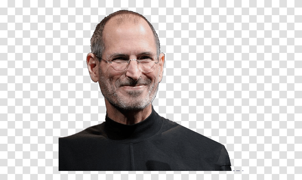 Steve Jobs Photo Quotes About Mobile Phones By Famous People, Person, Human, Face, Photography Transparent Png