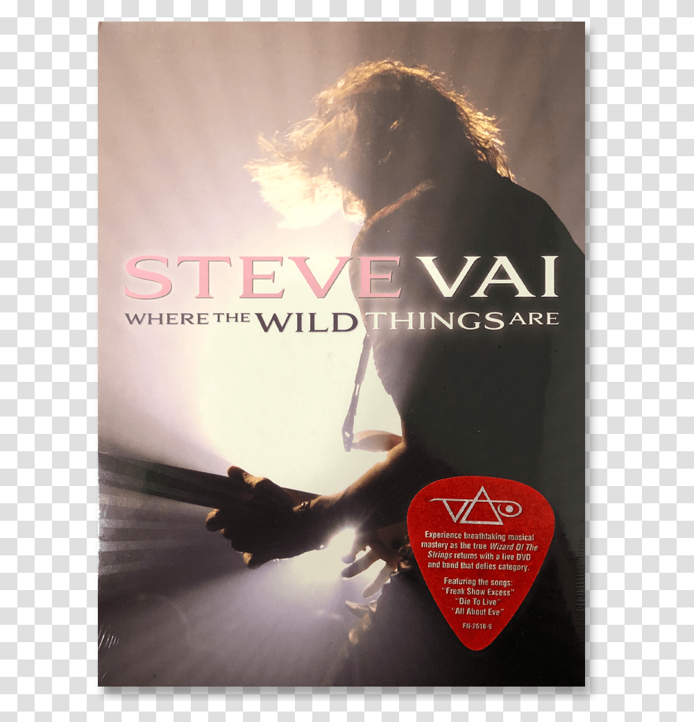Steve Vai Where The Wild Things Are Blu Ray, Poster, Advertisement, Novel, Book Transparent Png