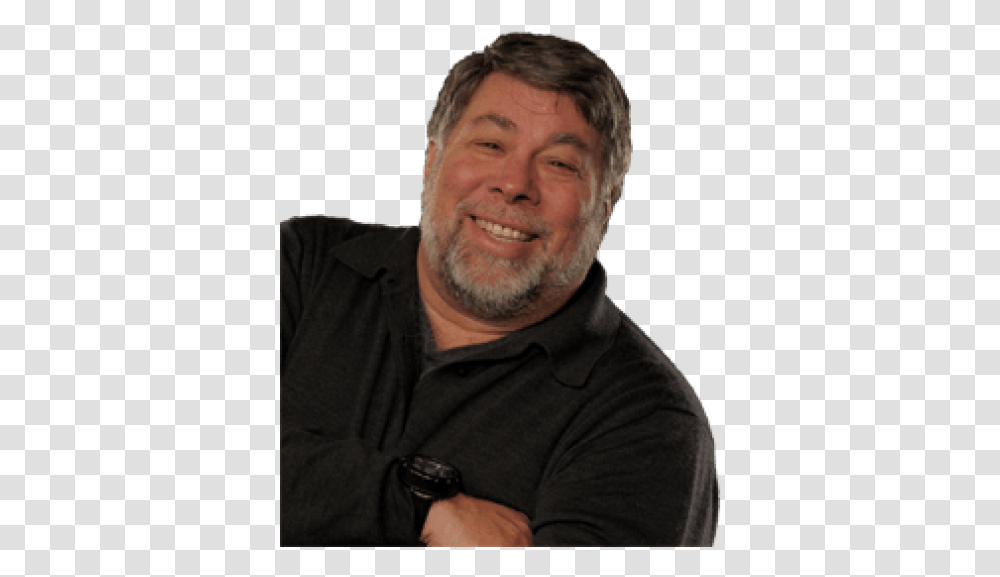 Steve Wozniak As Your Keynote Speaker Steve Wozniak Apple Founders, Person, Man, Face, Wristwatch Transparent Png
