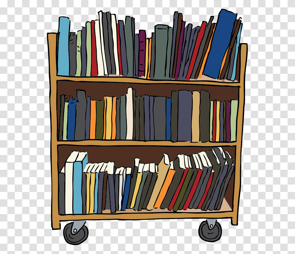 SteveLambert Library Book Cart, Education, Furniture, Bookcase, Room Transparent Png
