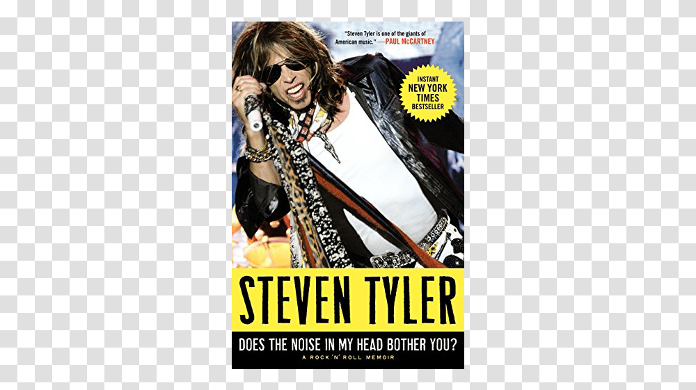 Steven Tyler Book, Sunglasses, Accessories, Accessory, Person Transparent Png