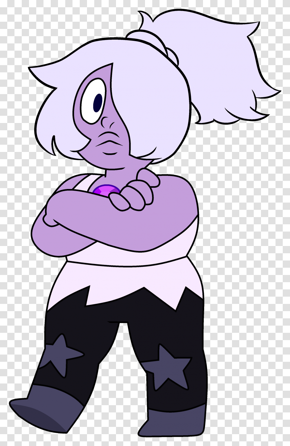 Steven Universe Amethyst, Hug, Kneeling, Nurse, Comics Transparent Png