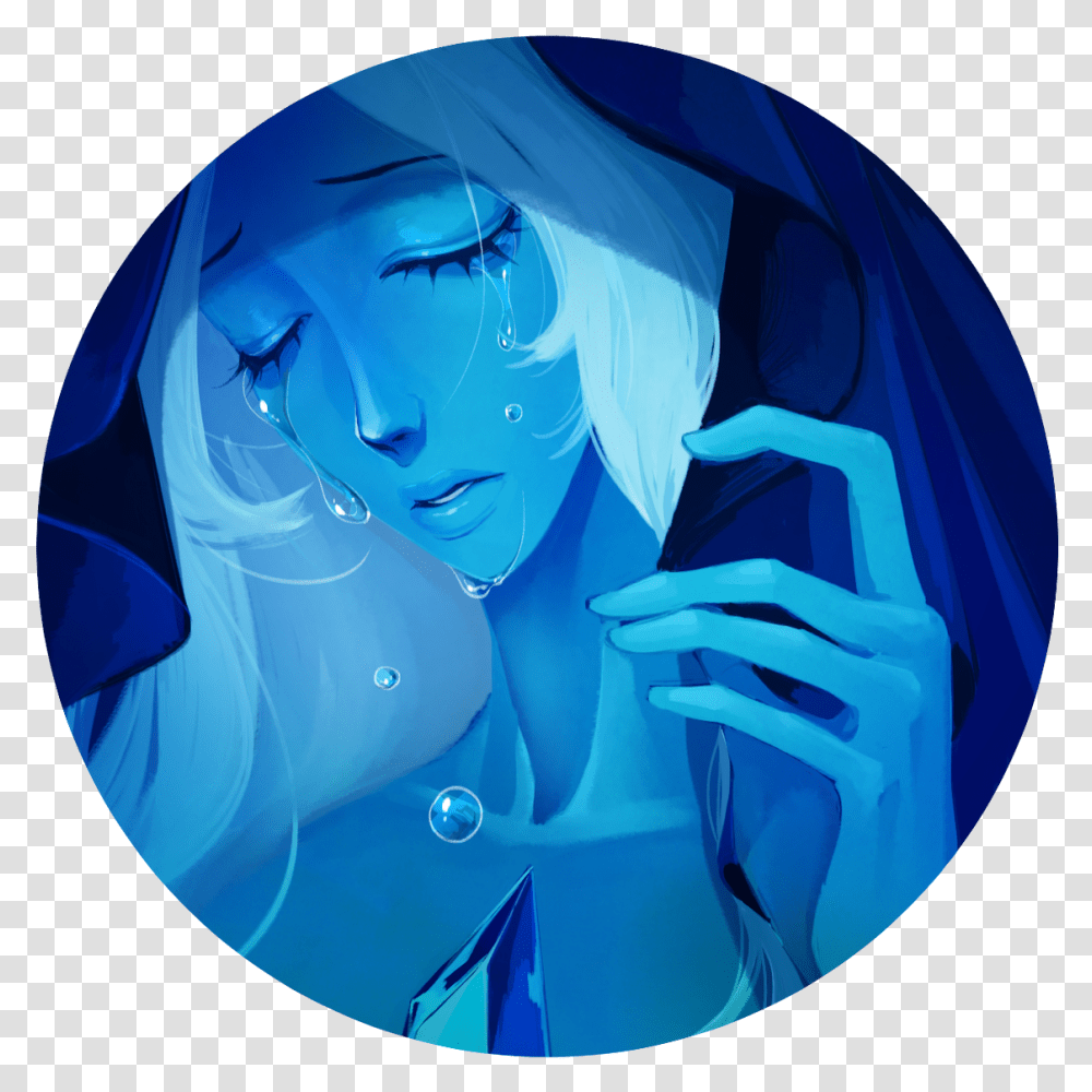 Steven Universe Blue Diamond Beautiful, Pattern Transparent Png
