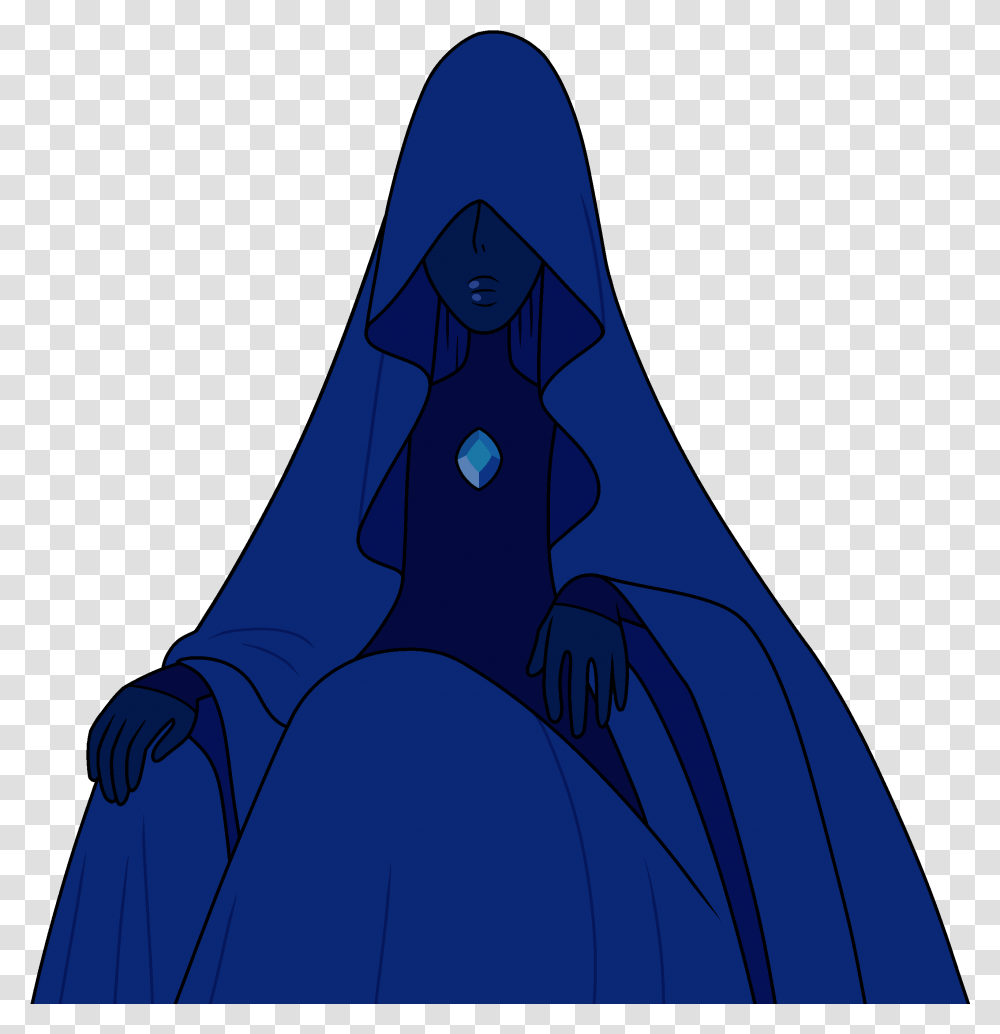 Steven Universe Blue Diamond Download Steven Universe Blue Diamond Gemstone, Apparel, Fashion, Cloak Transparent Png