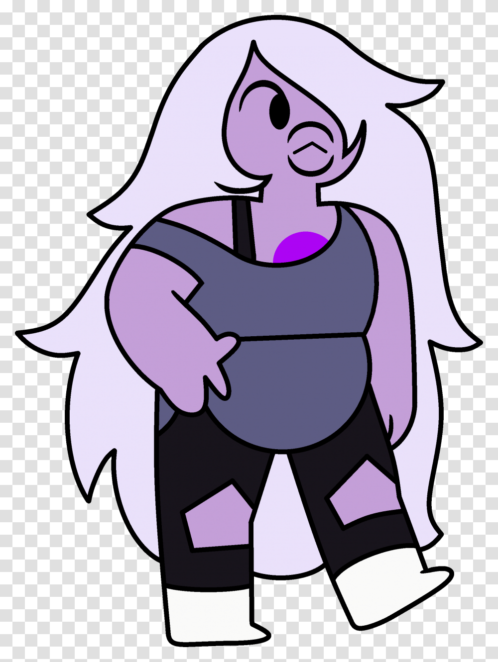Steven Universe From Far Away Clipart Download Amethyst Steven Universe Gacha Life, Girl, Female, Hug, Outdoors Transparent Png