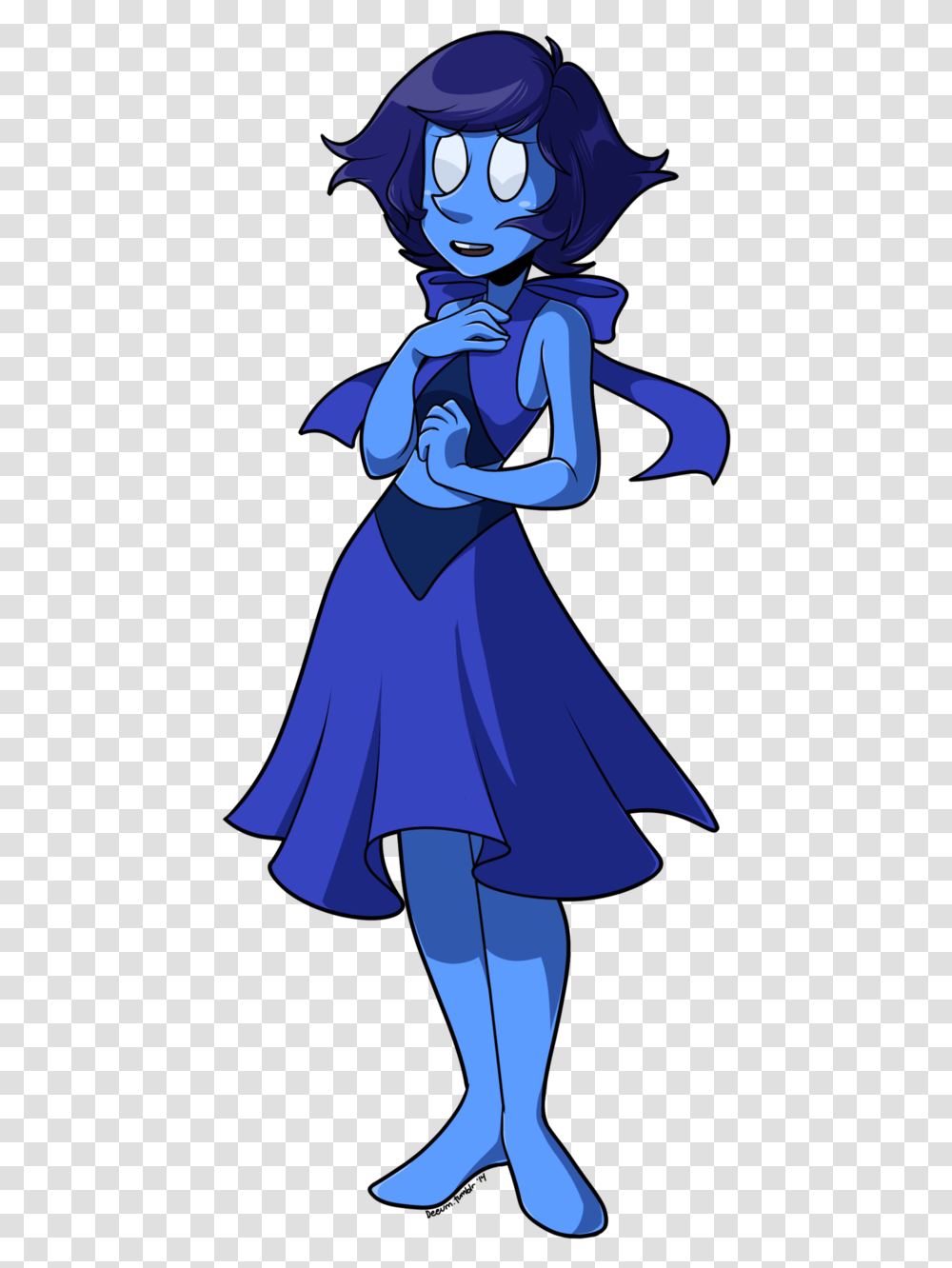 Steven Universe Lapis Lazuli By Deeum D80yvbs If Every Porkchop Were Perfect, Dress, Fashion, Person Transparent Png