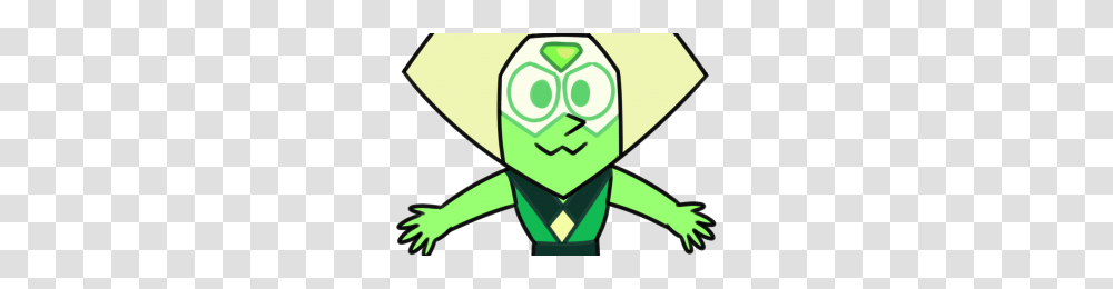 Steven Universe Peridot Image, Recycling Symbol, Green Transparent Png
